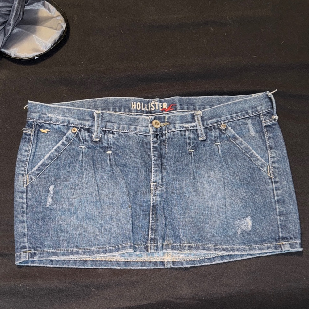 Hollister Classic Blue Mini Skirt